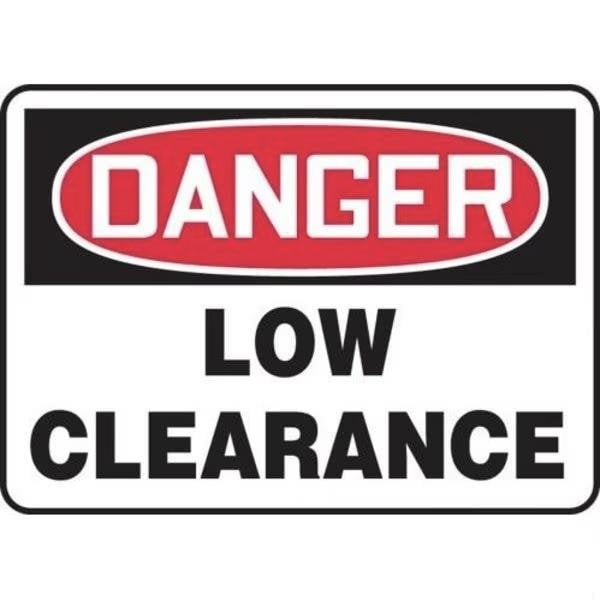 Accuform OSHA DANGER SAFETY SIGN LOW MECR001XT MECR001XT - main